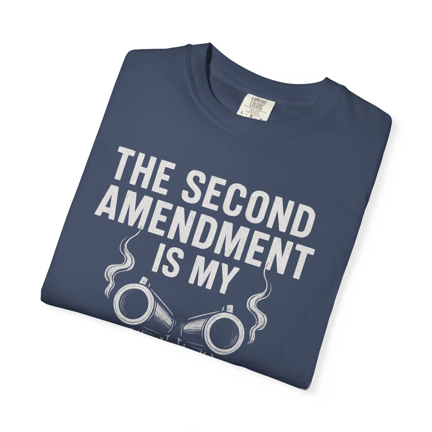The Second Amendment Is My Concealed Carry Permit T-Shirt – Pro Gun Rights Graphic Tee