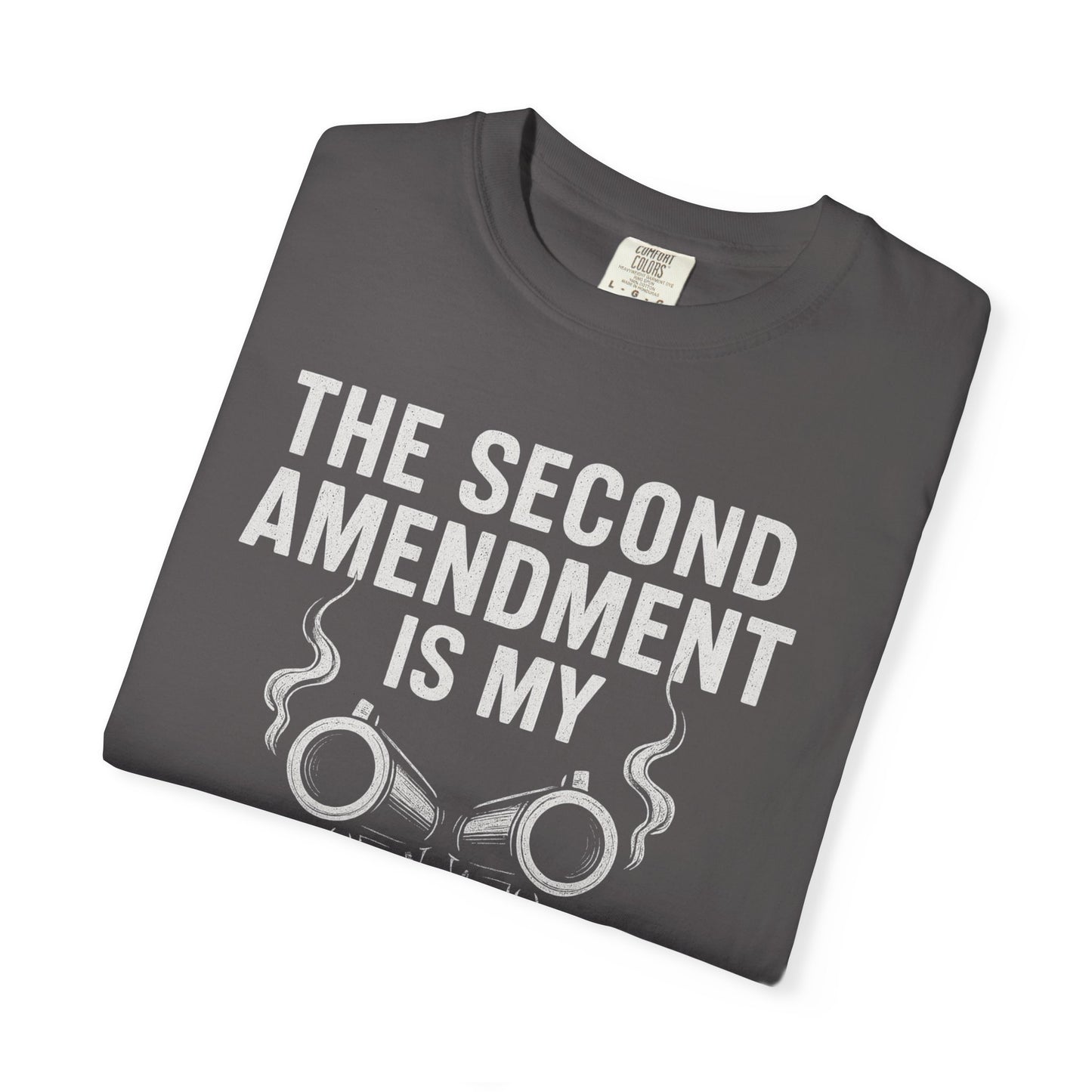 The Second Amendment Is My Concealed Carry Permit T-Shirt – Pro Gun Rights Graphic Tee