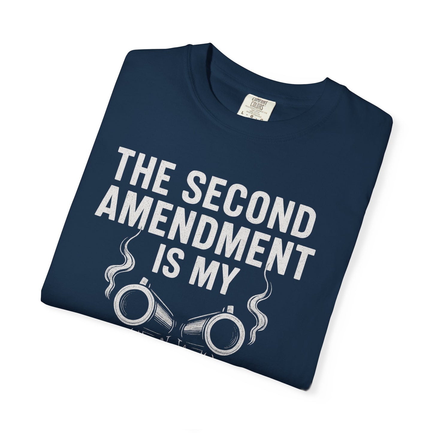 The Second Amendment Is My Concealed Carry Permit T-Shirt – Pro Gun Rights Graphic Tee